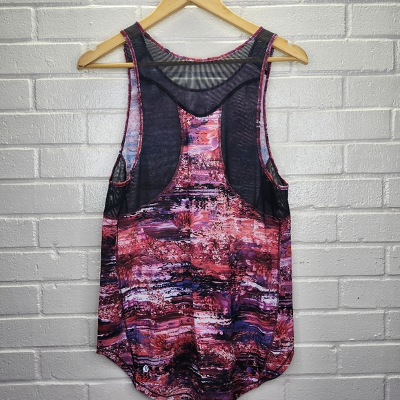 Lululemon Womens Dahliascape Multi Black Sculpt Tank II - Picture 5 of 8